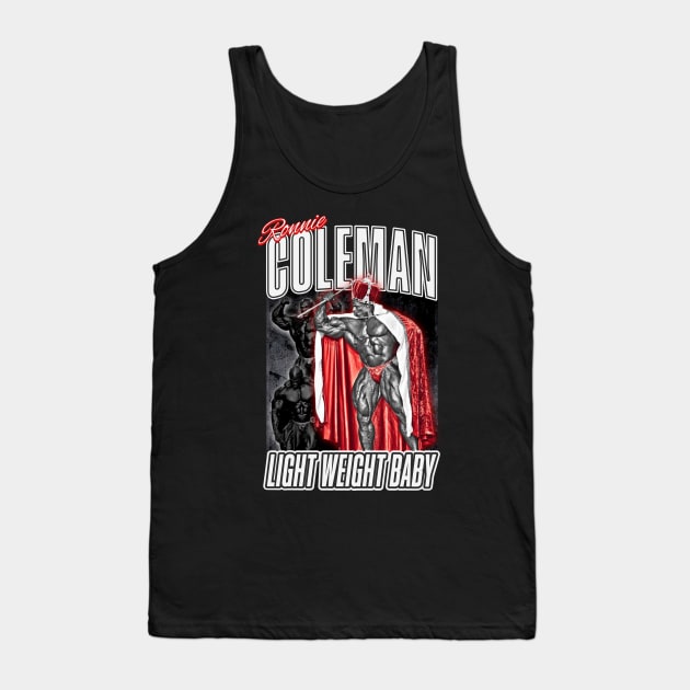 Ronnie Coleman Vintage Bootleg Tank Top by RuthlessMasculinity